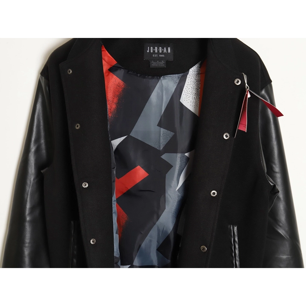 Air Jordan x Paris SaintGermain wool baseball jacket,Air Jordan Jacket,Jacket,APPAREL