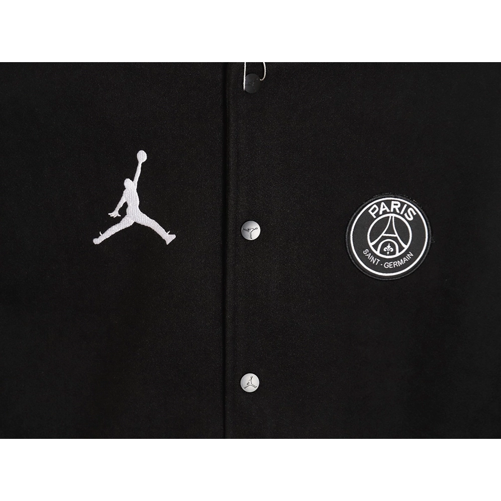 Air Jordan x Paris SaintGermain wool baseball jacket,Air Jordan Jacket,Jacket,APPAREL