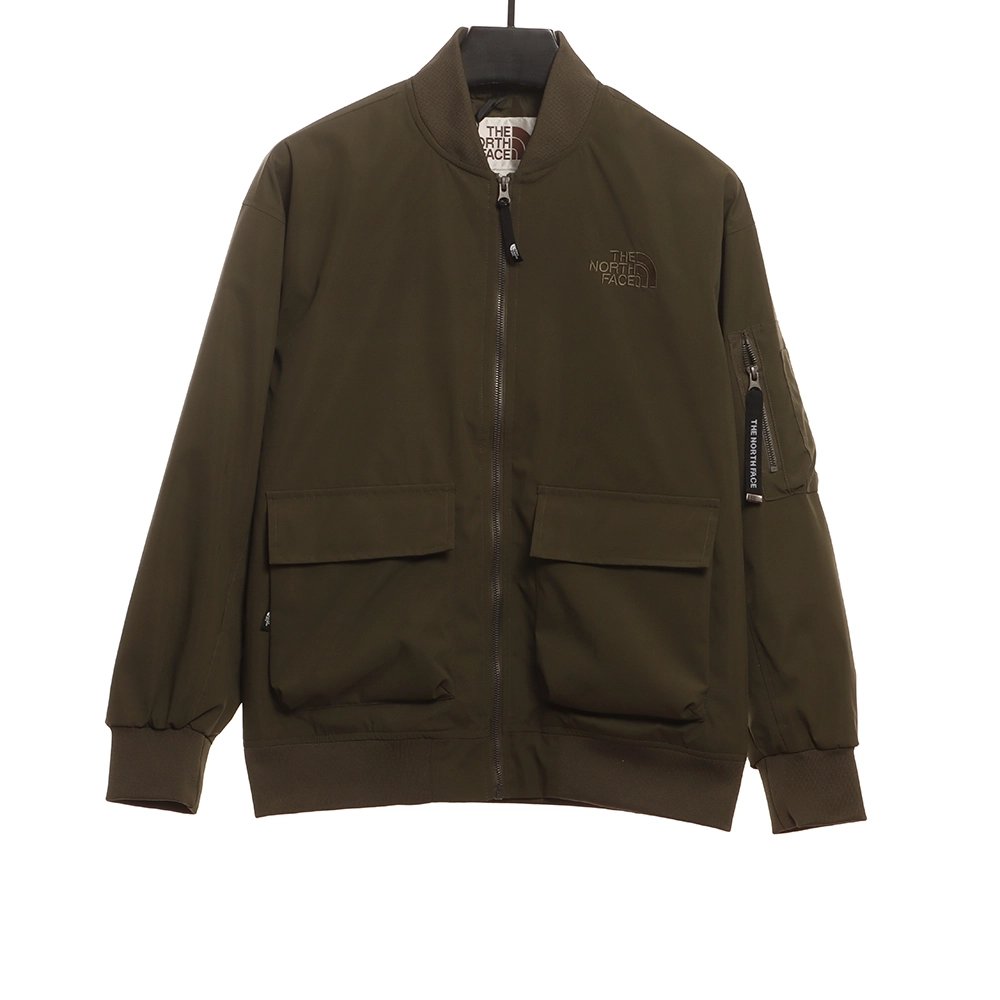 The North Face solid color zipper functional outdoor jacket TSK2,The North Face Jacket,Jacket,APPAREL