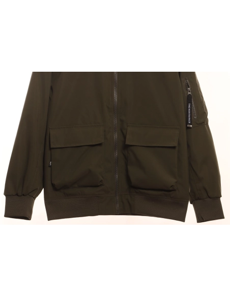 The North Face solid color zipper functional outdoor jacket TSK2,The North Face Jacket,Jacket,APPAREL