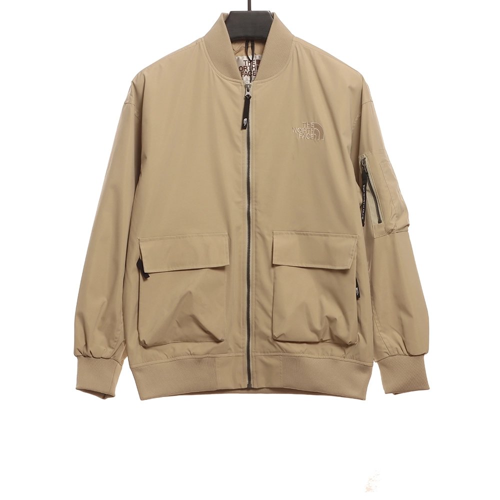 The North Face solid color zipper functional outdoor jacket TSK1,The North Face Jacket,Jacket,APPAREL