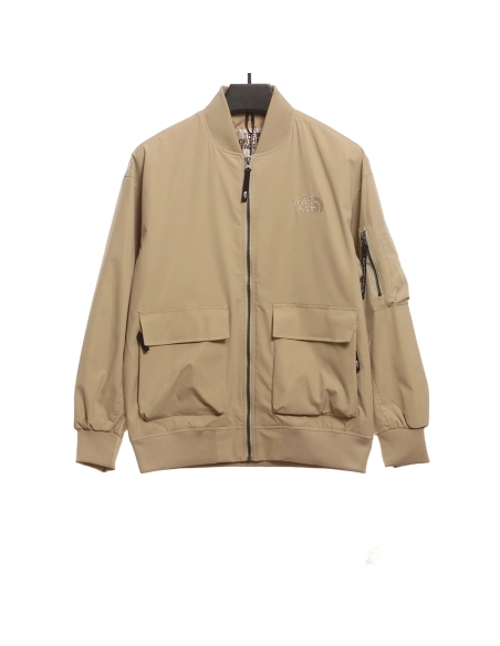 The North Face solid color zipper functional outdoor jacket TSK1,The North Face Jacket,Jacket,APPAREL