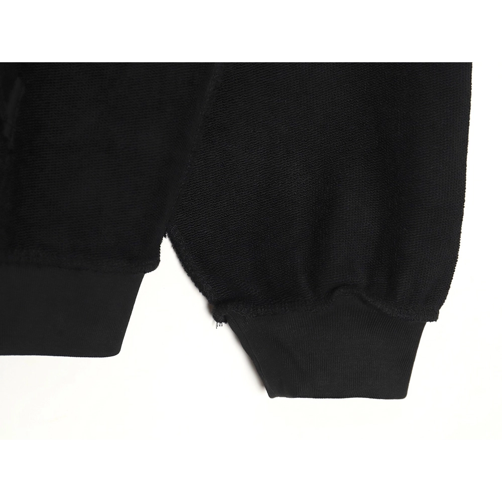 Balenciaga reverse embroidered double ring zipper hooded jacket,Balenciaga Jacket,Jacket,APPAREL