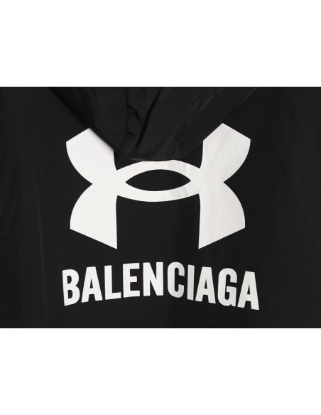 Balenciaga cobranded sports jacket trench coat,Balenciaga Jacket,Jacket,APPAREL