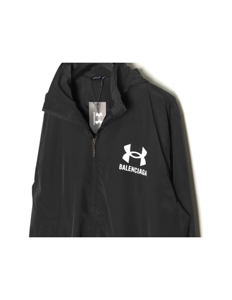 Balenciaga cobranded sports jacket trench coat,Balenciaga Jacket,Jacket,APPAREL