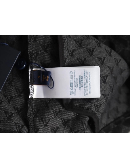 Louis Vuitton All Over Print Jacquard Coat Casual Jacket,Louis Vuitton Jacket,Jacket,APPAREL