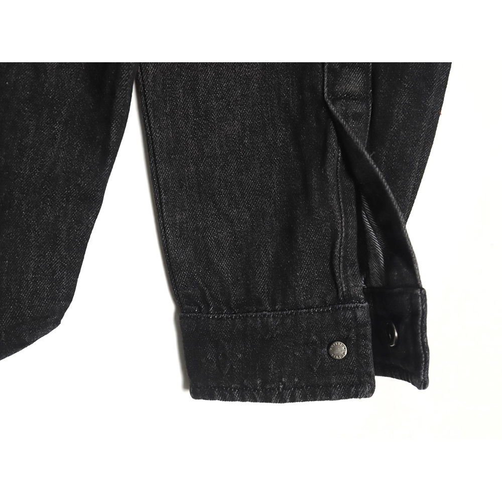 Louis vuitton pocket embossed denim jacket shirt,Louis Vuitton Jacket,Jacket,APPAREL
