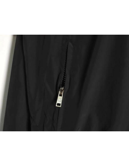 Prada Embroidered Logo ZipUp Jacket TSK1,Prada Jacket,Jacket,APPAREL