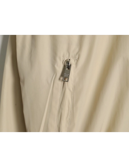 Prada Embroidered Logo ZipUp Jacket,Prada Jacket,Jacket,APPAREL