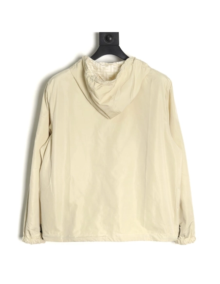 Fendi FF reversible nylon jacket with hood,Fendi Jacket,Jacket,APPAREL
