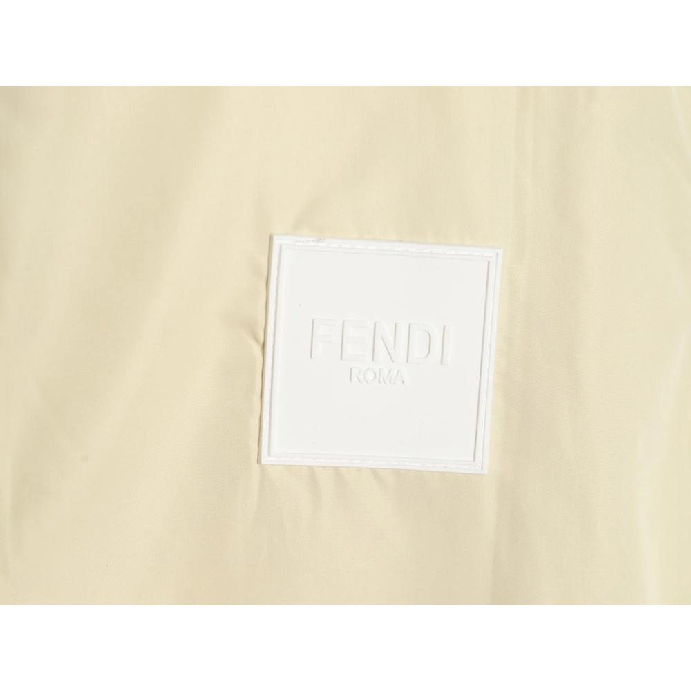 Fendi FF reversible nylon jacket with hood,Fendi Jacket,Jacket,APPAREL