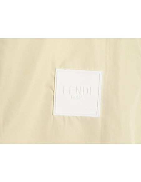 Fendi FF reversible nylon jacket with hood,Fendi Jacket,Jacket,APPAREL