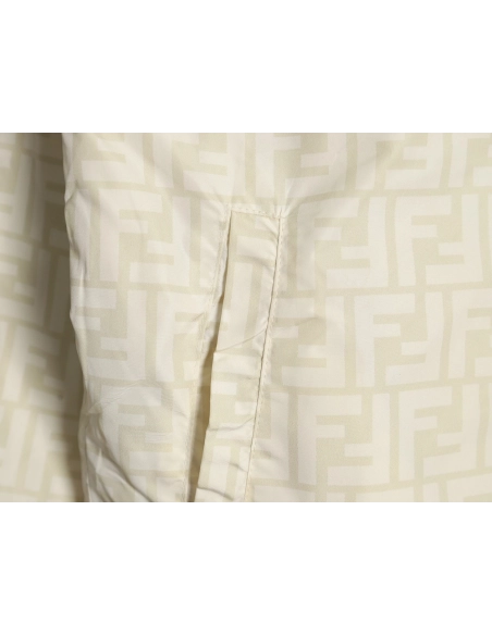 Fendi FF reversible nylon jacket with hood,Fendi Jacket,Jacket,APPAREL