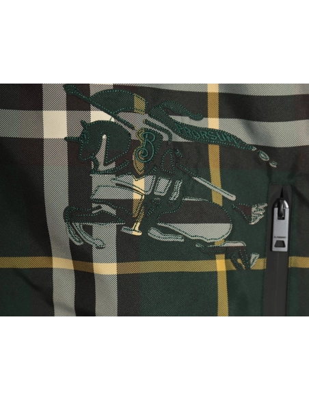 Burberry Check Horse ZipUp Jacket,Burberry Jacket,Jacket,APPAREL