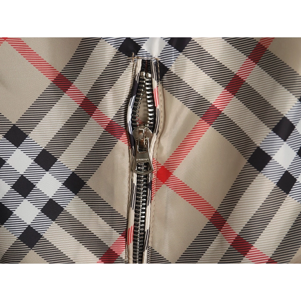 Burberry Check Warhorse Double Face Jacket TSK2,Burberry Jacket,Jacket,APPAREL