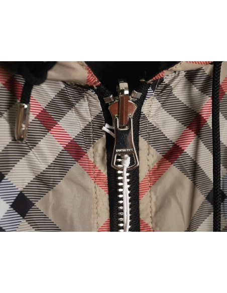 Burberry Check Warhorse Double Face Jacket TSK2,Burberry Jacket,Jacket,APPAREL