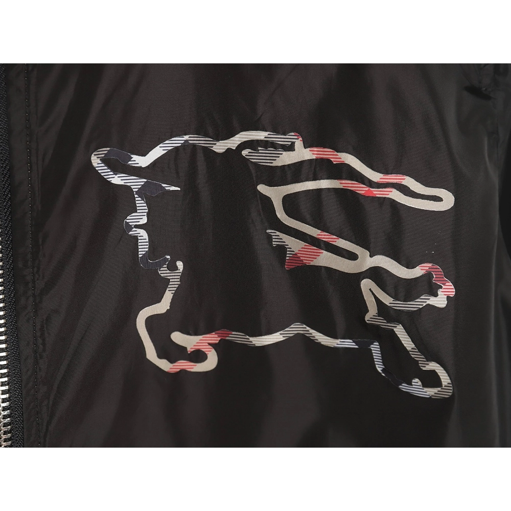 Burberry Check Warhorse Double Face Jacket TSK2,Burberry Jacket,Jacket,APPAREL