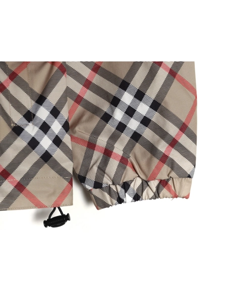 Burberry Check Warhorse Double Face Jacket TSK1,Burberry Jacket,Jacket,APPAREL