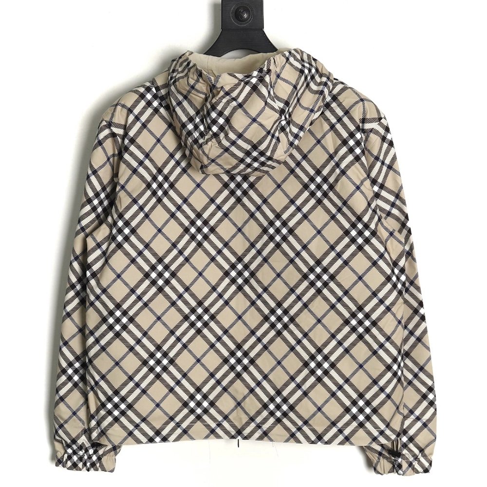 Burberry Check Warhorse Double Face Jacket,Burberry Jacket,Jacket,APPAREL