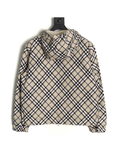 Burberry Check Warhorse Double Face Jacket,Burberry Jacket,Jacket,APPAREL
