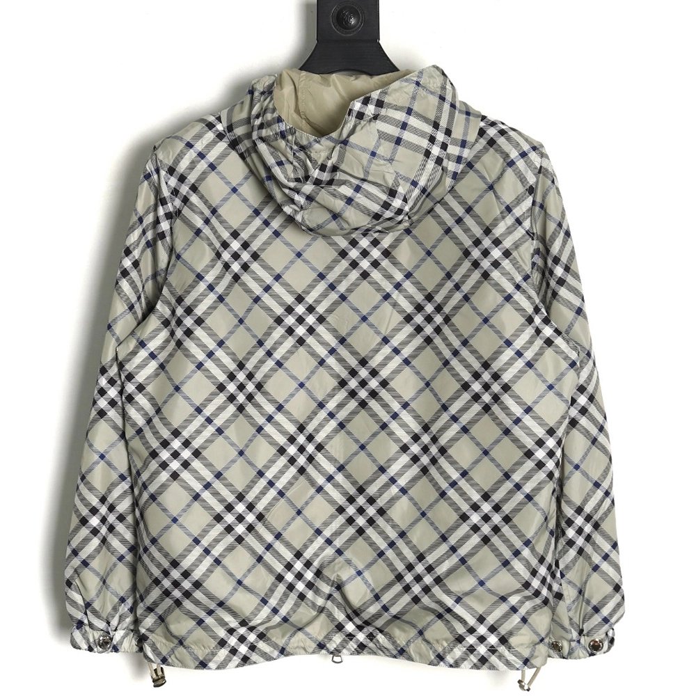 Burberry Check Double Face Jacket,Burberry Jacket,Jacket,APPAREL