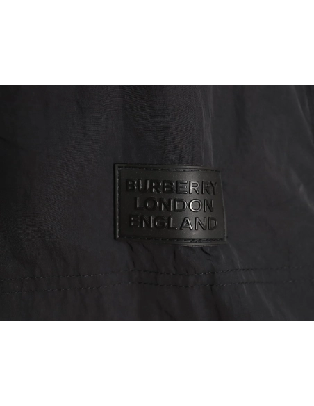 Burberry checked jacket with chest logo lining,Burberry Jacket,Jacket,APPAREL