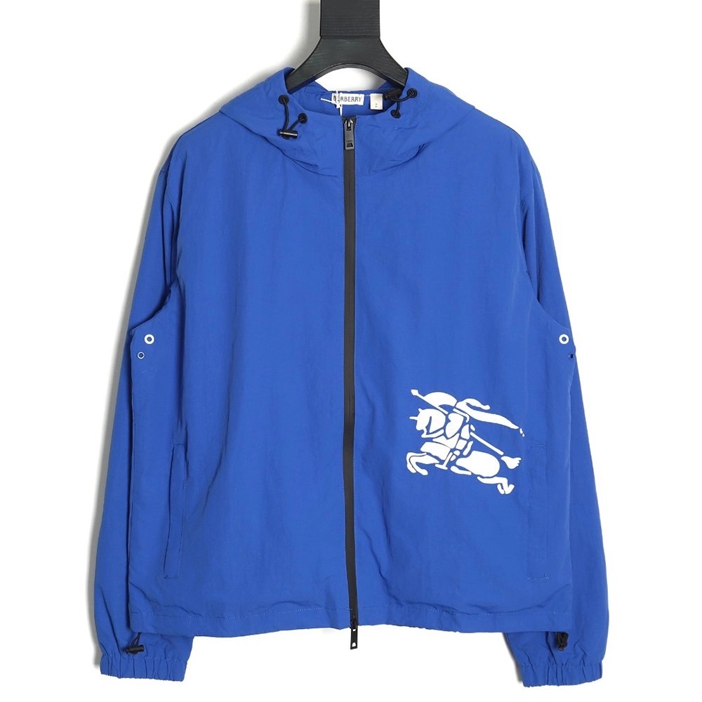 Burberry Woven Horse ZipUp Jacket TSK1,Burberry Jacket,Jacket,APPAREL
