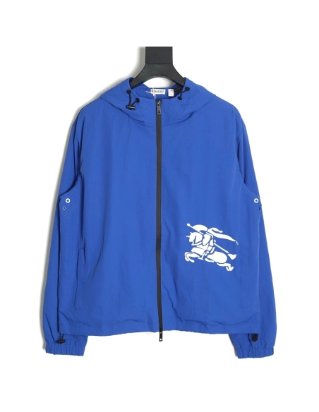 Burberry Woven Horse ZipUp Jacket TSK1,Burberry Jacket,Jacket,APPAREL