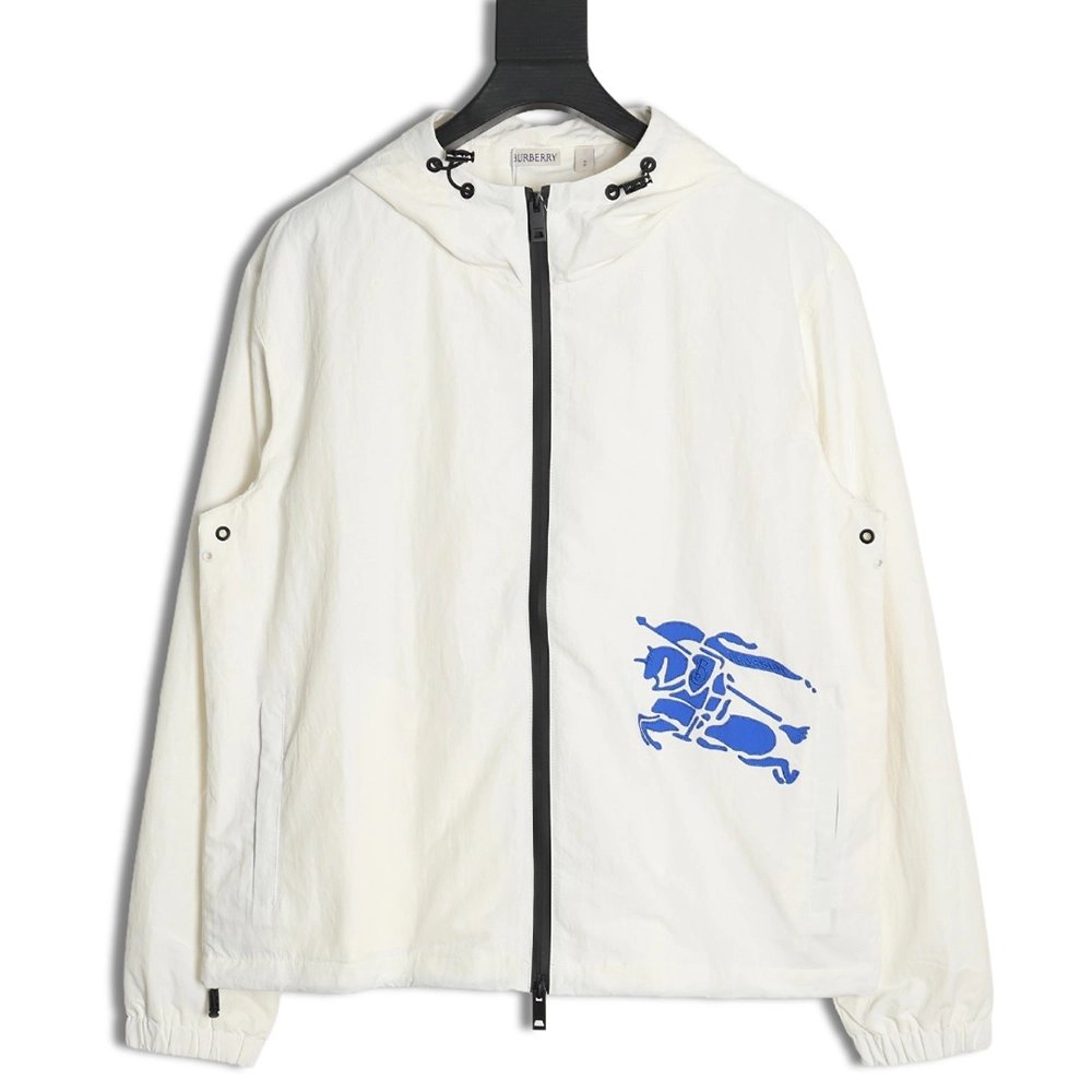 Burberry Woven Horse ZipUp Jacket,Burberry Jacket,Jacket,APPAREL