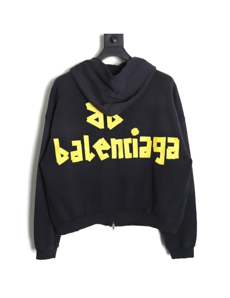 Balenciaga 24SS tape zipper jacket,Balenciaga Jacket,Jacket,APPAREL