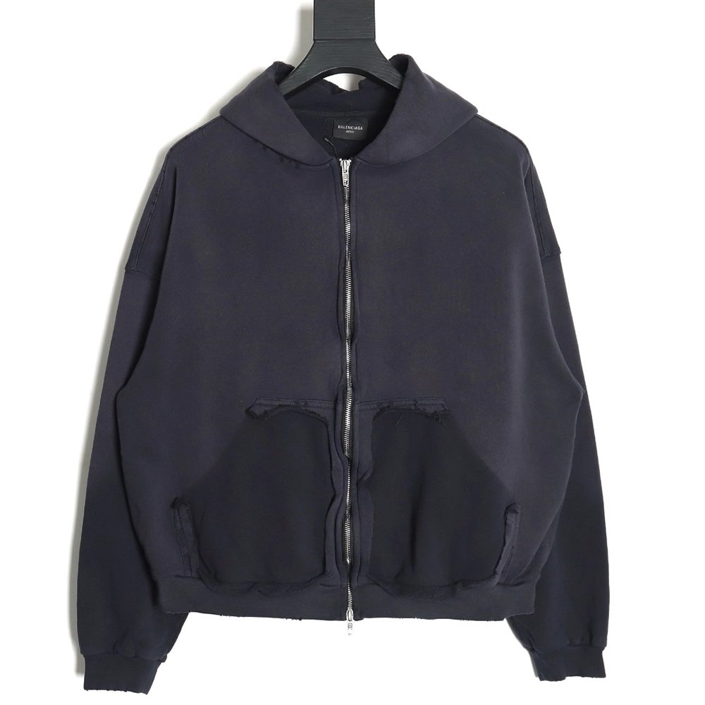 Balenciaga 24SS tape zipper jacket,Balenciaga Jacket,Jacket,APPAREL