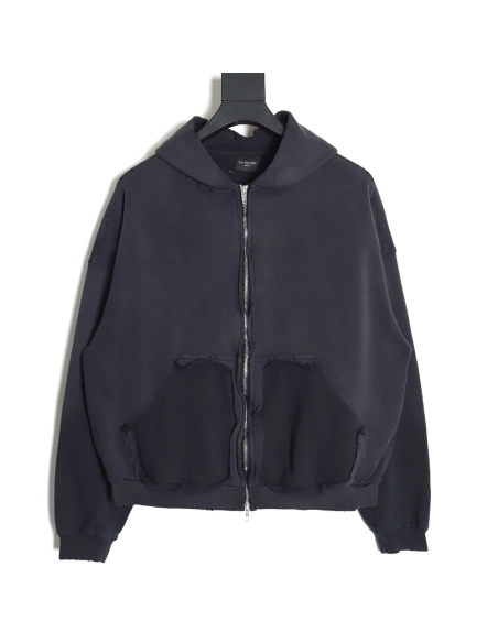 Balenciaga 24SS tape zipper jacket,Balenciaga Jacket,Jacket,APPAREL