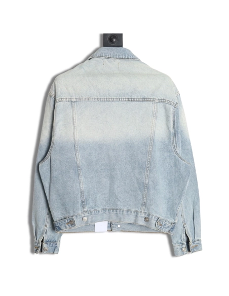 Balenciaga 24SS cardboard label denim jacket,Balenciaga Jacket,Jacket,APPAREL