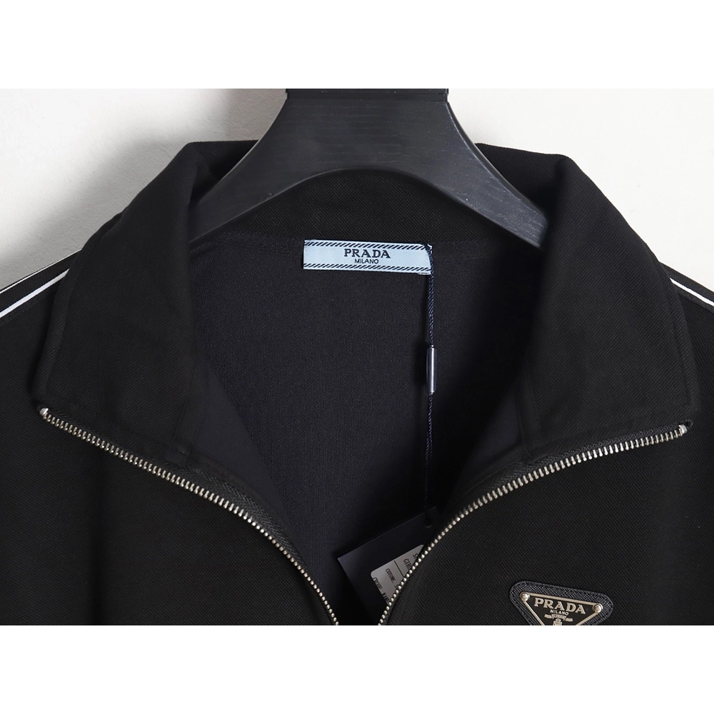 Prada 23Fw triangle logo side webbing suit jacket,Prada Jacket,Jacket,APPAREL
