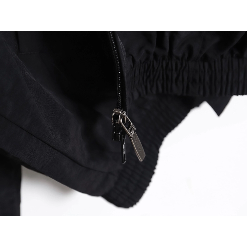 Balenciaga 23FW doublelayer stitching embroidered letter jacket,Balenciaga Jacket,Jacket,APPAREL