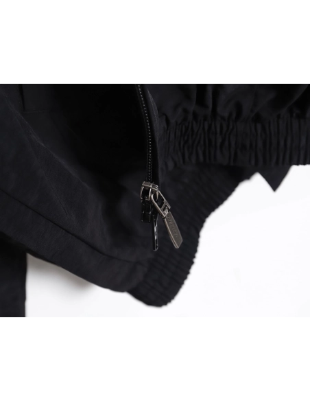 Balenciaga 23FW doublelayer stitching embroidered letter jacket,Balenciaga Jacket,Jacket,APPAREL