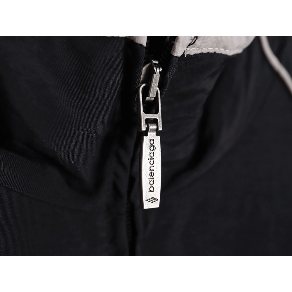 Balenciaga 23FW doublelayer stitching embroidered letter jacket,Balenciaga Jacket,Jacket,APPAREL