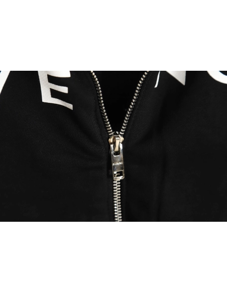 Givenchy heavytech knitted sweater patchwork jacket,Givenchy Jacket,Jacket,APPAREL