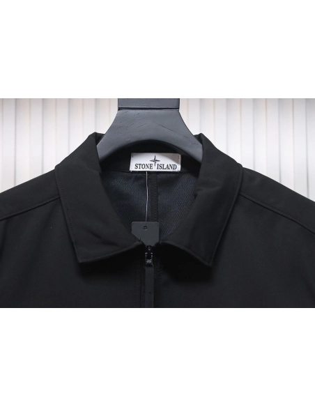 Stone Island solid color jacket,Stone Island Jacket,Jacket,APPAREL