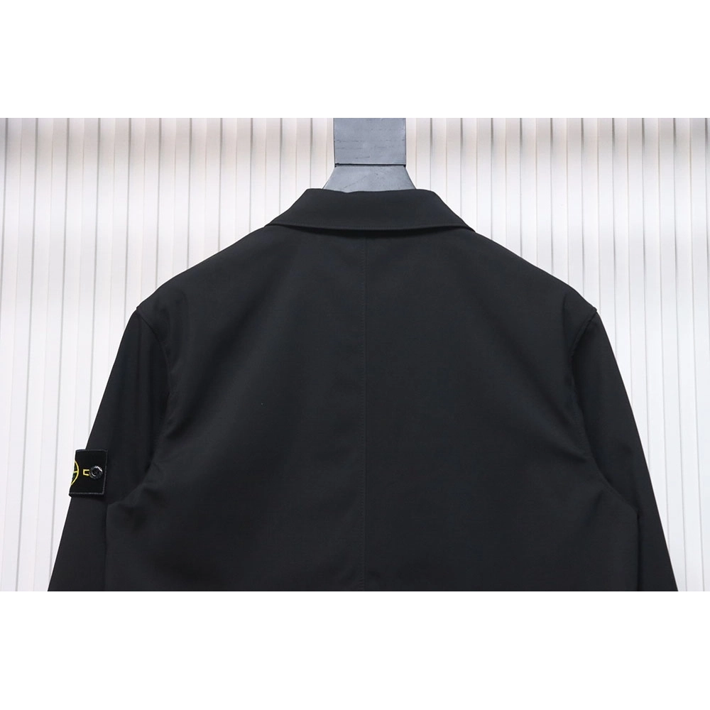 Stone Island solid color jacket,Stone Island Jacket,Jacket,APPAREL