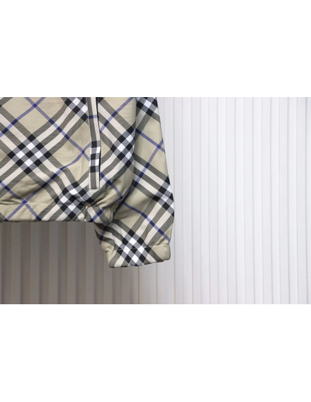 Burberry Check Warhorse Reversible Hooded Jacket TSK1,Burberry Jacket,Jacket,APPAREL