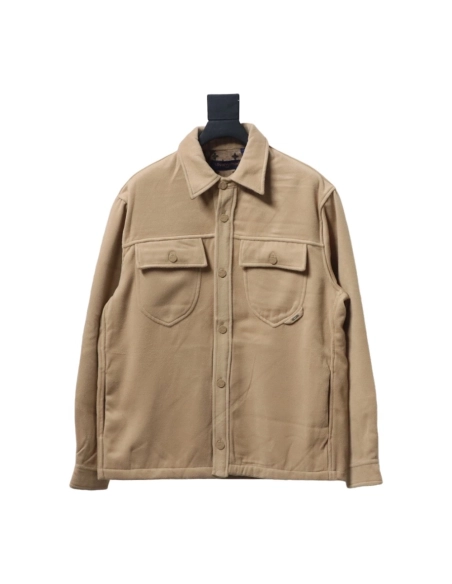Louis Vuitton Doublefaced cashmere khaki jacket,Louis Vuitton Jacket,Jacket,APPAREL