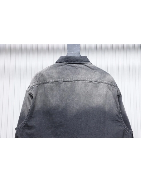 Prada Denim ZipUp Jacket,Prada Jacket,Jacket,APPAREL