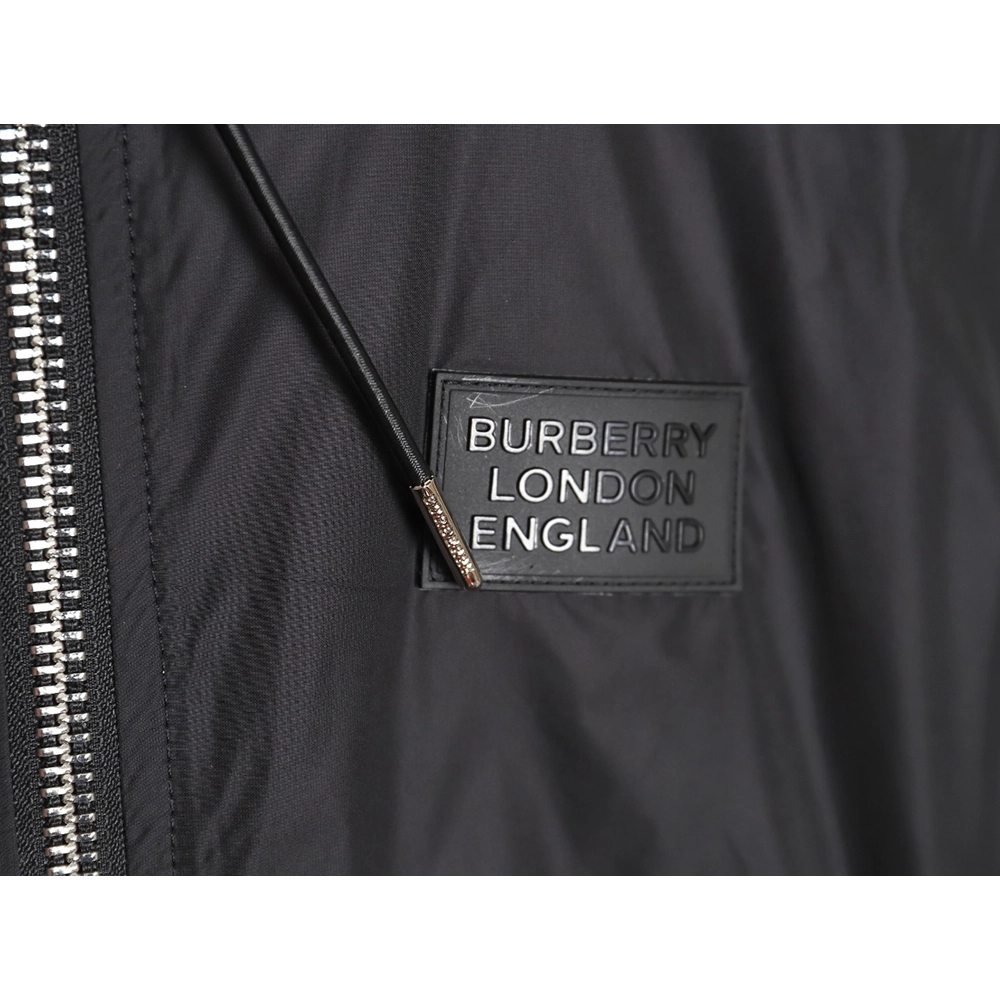 Burberry Check reversible hooded jacket,Burberry Jacket,Jacket,APPAREL