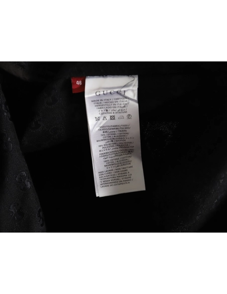 Gucci allover double G jacquard shirt jacket TSK1,Gucci Jacket,Jacket,APPAREL