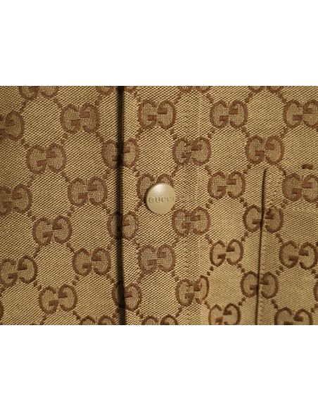 Gucci allover double G jacquard shirt jacket,Gucci Jacket,Jacket,APPAREL