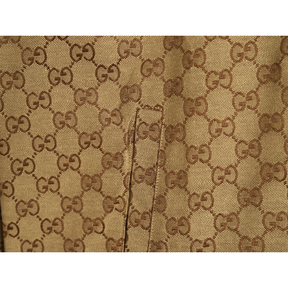 Gucci allover double G jacquard shirt jacket,Gucci Jacket,Jacket,APPAREL