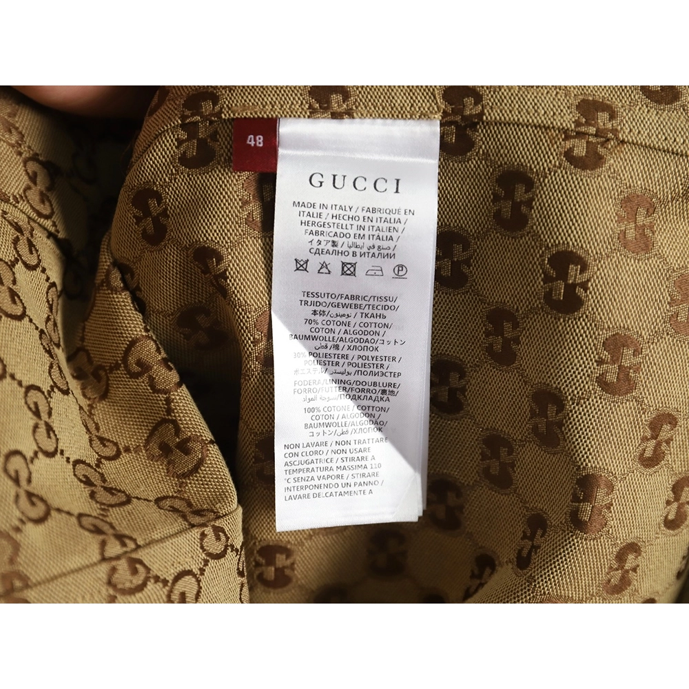 Gucci allover double G jacquard shirt jacket,Gucci Jacket,Jacket,APPAREL