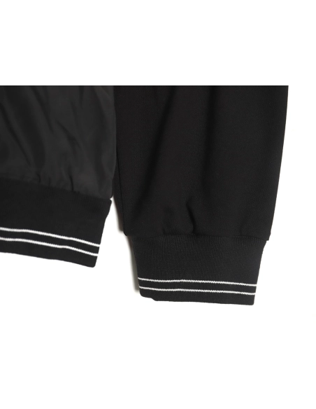 Prada triangle logo stand collar zipup jacket,Prada Jacket,Jacket,APPAREL