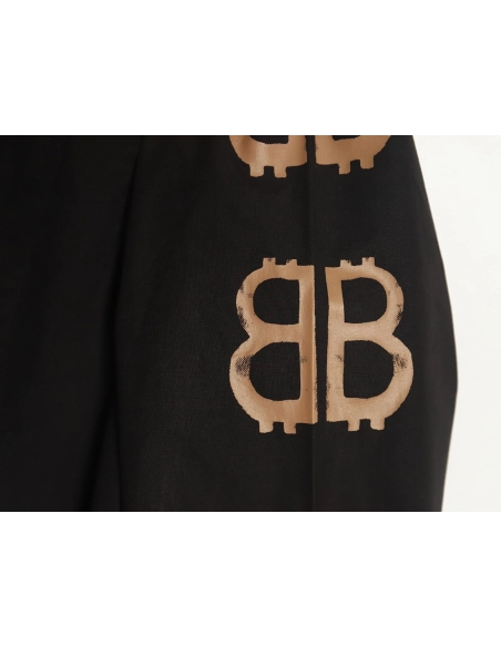 Balenciaga BB graffiti print longsleeved jacket,Balenciaga Jacket,Jacket,APPAREL